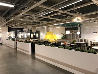 IKEA JAPAN　アクリル板衝立設置工事